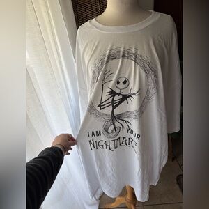 White Nightmare Before‎ Christmas T-Shirt